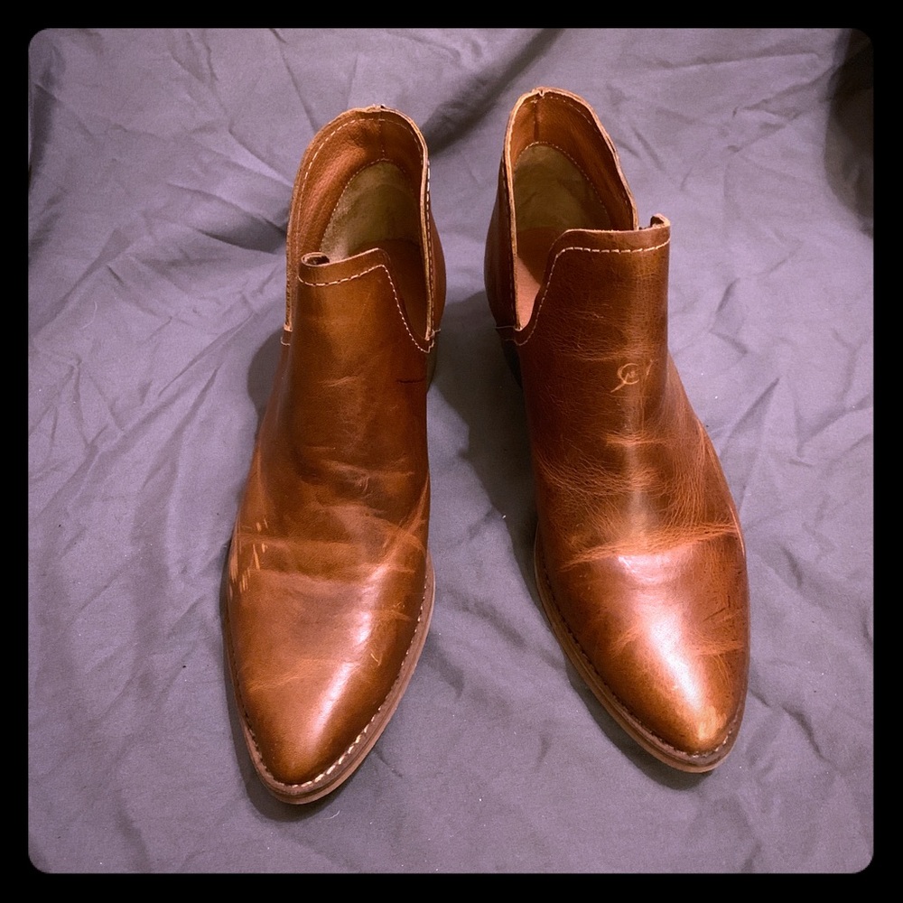 Steve Madden Leather Booties